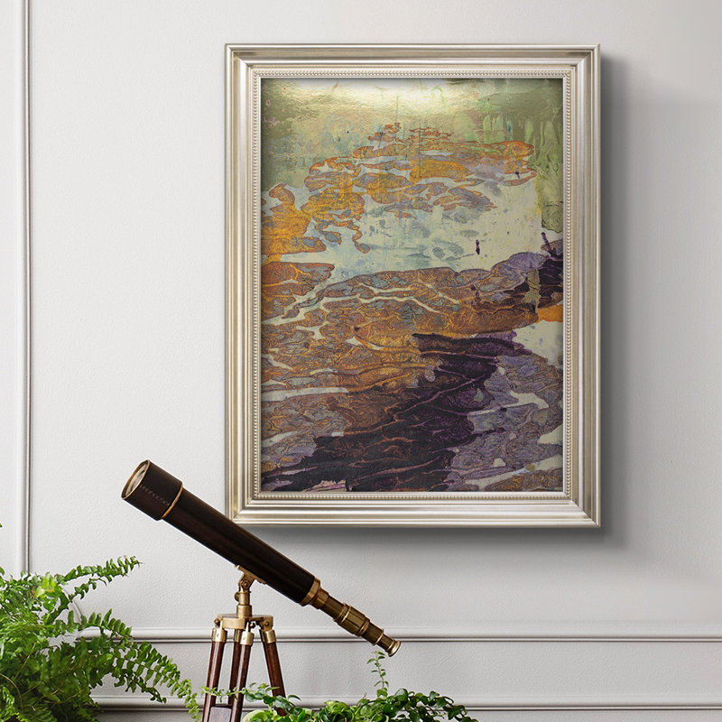 Toile encadrée de qualité supérieure Monet's Landscape VII - prête à être accrochée, L 29 po x H 41 po