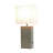 Damond Lalia Home Lexington 21" Leather Base Table Lamp with White Rectangular Linen Shade-1712510909-1686689808-1686673478