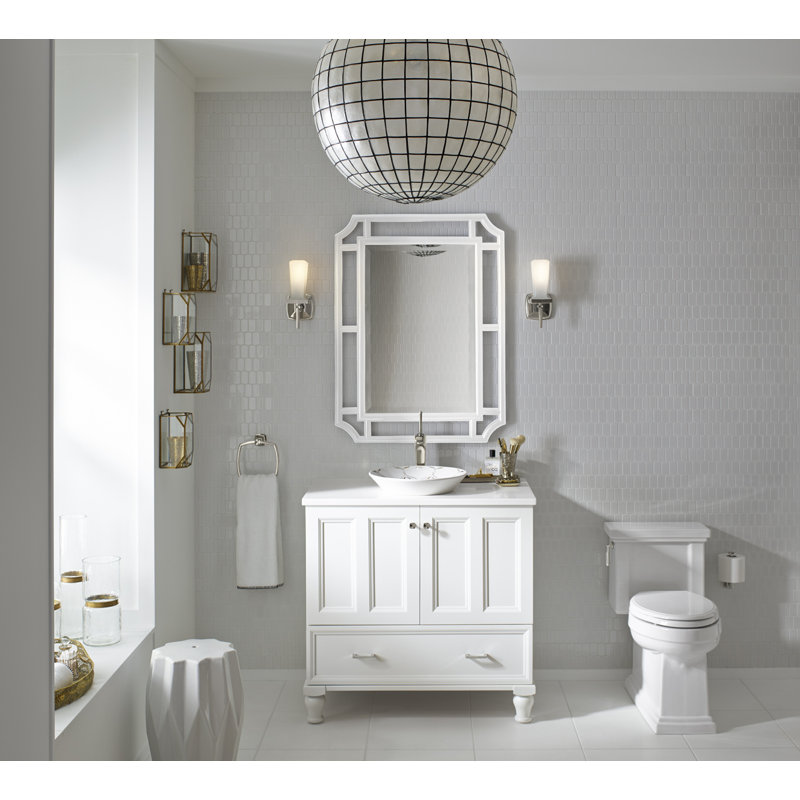Margaux Vertical Toilet Tissue Holder, Polished Chrome