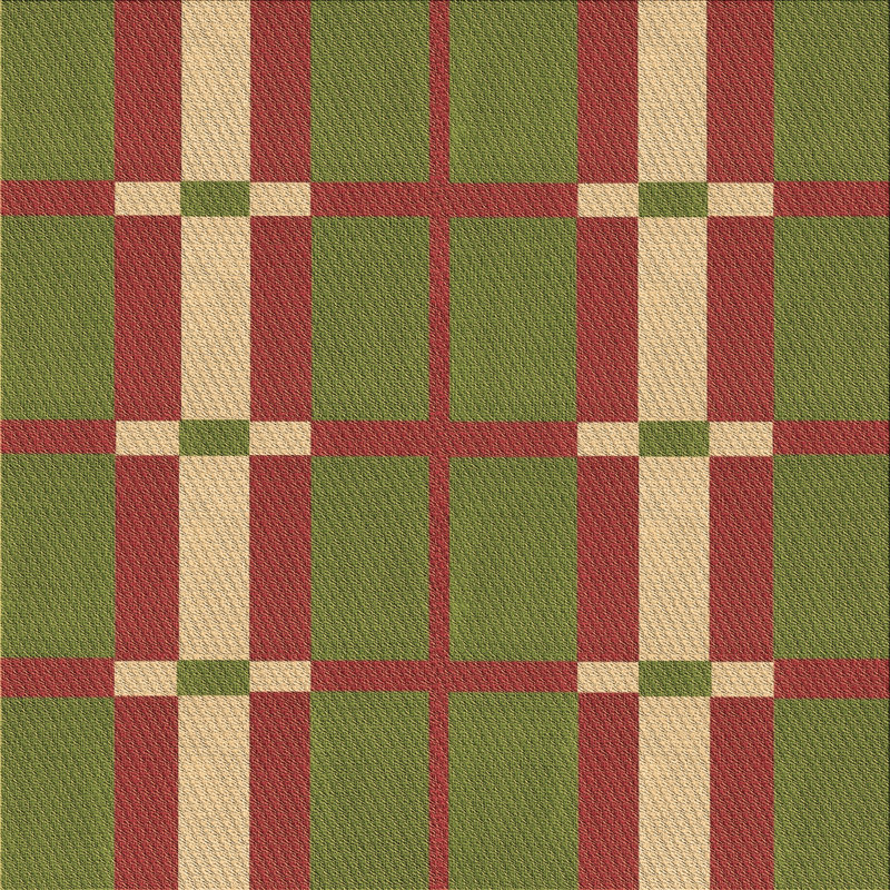 Performance Wool Geometric Indoor Rug, Square 3'