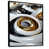 Black Floater Framed
