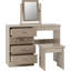 Cascio Dressing Table Set with Mirror-68483410