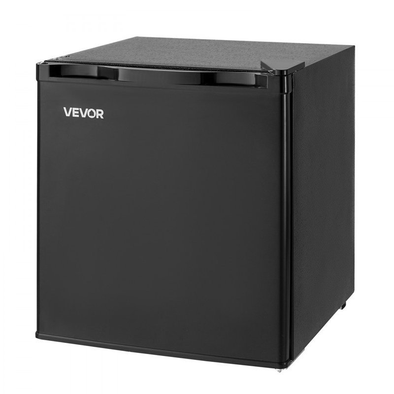 Mini Fridge 1.6 Cu.Ft Single Door Compact Small Refrigerator Dorm Black