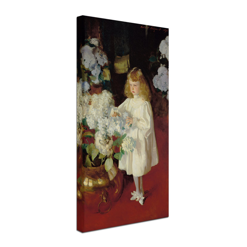 « helen saisit » par impression sur toile tendue John Singer Sargent, H 19 po x l 10 po
