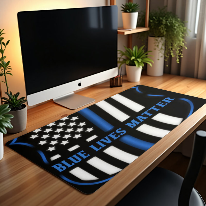 Polyester Desk Pad, 23.6x13.8