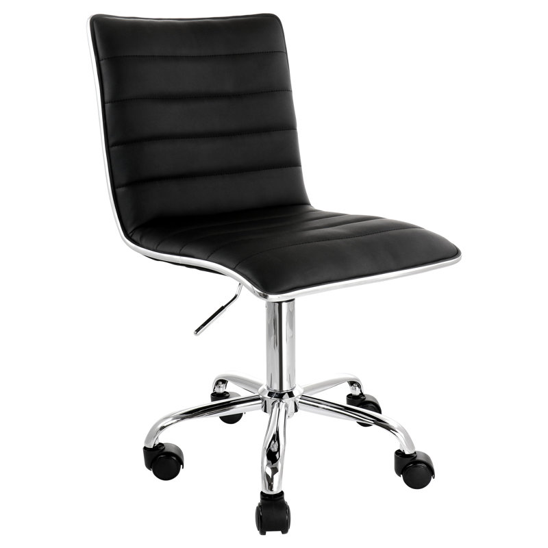 Costantina Conference Chair, Faux Leather Black 