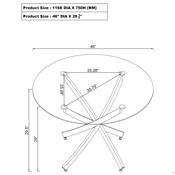 Dimensions du produit