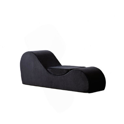 Chaise Lounge Chair Relaxation, Ergonomic Design With Soft Yet Firm High-Density Foam Core, Removable Machine-Washable Cover