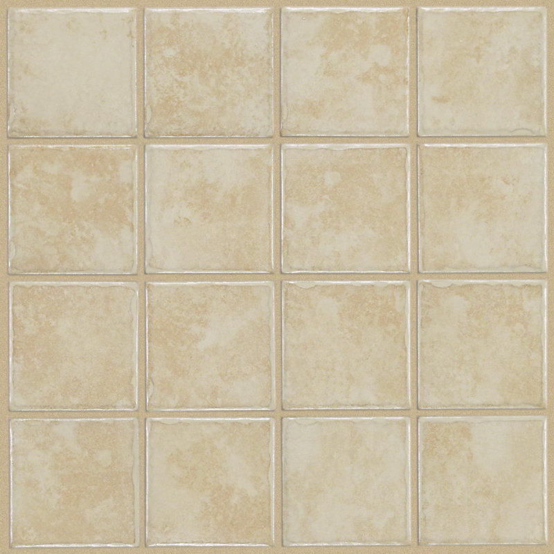 Fenton 3" x 3" Ceramic Field Tile, Plum