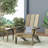 Rustic Design Foldable Adirondack Chair-1002951912