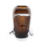 Grand vase en verre Smokey Umber-39750329