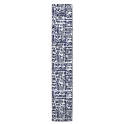Harvir Aztec Tribal Stamp Table Runner