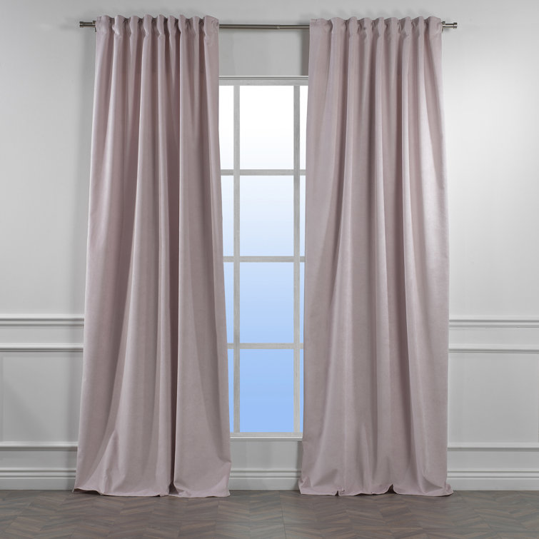Matte Velvet Extra Wide x Extra Long Custom Made Decorative Double Panel