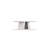Tumuli 87" MAS Epoxy Oval Outdoor Dining Table, Tapioca