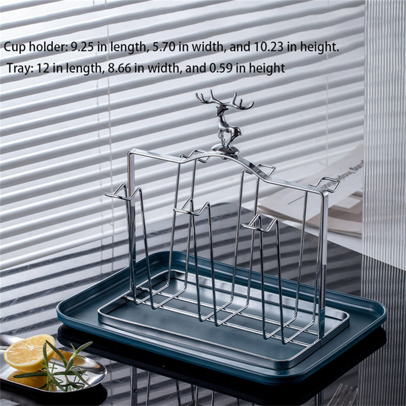 Portable Inverted Cup Storage Rack