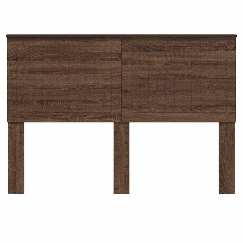 Panel Headboard, EU Double - 140 x 200 cm, Brown Oak