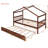 Saunderton Wooden House Bed with Trundle-298050781-298050778