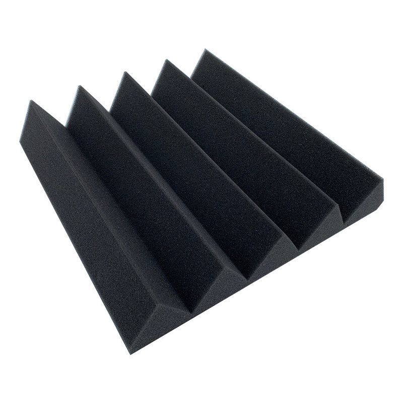 Éponge d'absorption d'arrêt en mousse acoustique insonorisée KTV, 6.11" H x 4.33" W, Black