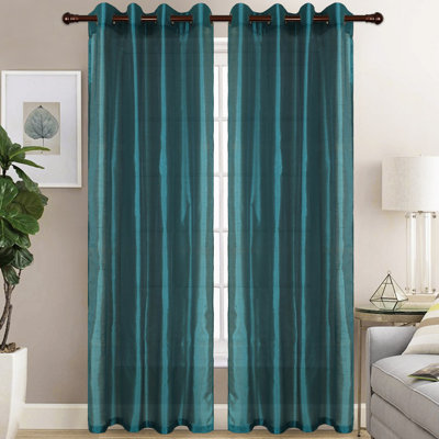 Diredra Polyester Semi-Sheer Curtains