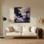 Halloween, gothique pastel, art mural gris en métal-1448642562