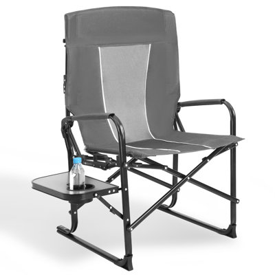 Outdoor Folding Chair Gray