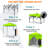 6x4 Canopy Tent, Heavy Duty Pop up Canopy with Sidewalls-123292643