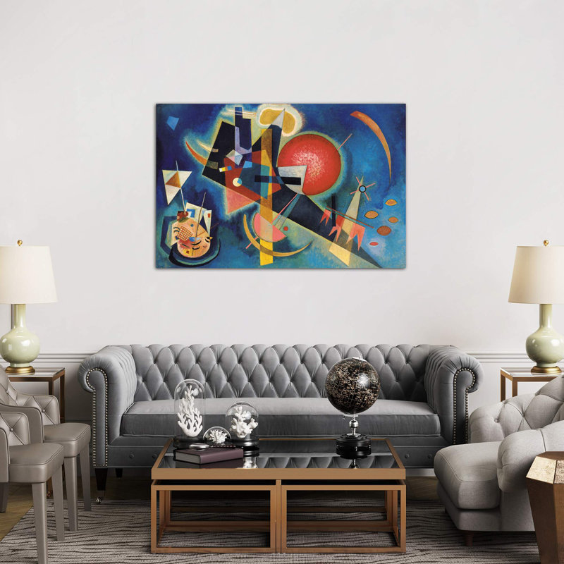 Im Blau by Wassily Kandinsky - Wrapped Canvas Print, 101.6 cm H x 66.04 cm W x 3.175 cm D
