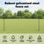 Fence with Post Segment Outdoor Barrier Garden Terrace Divider Boundary-483183767-483183760