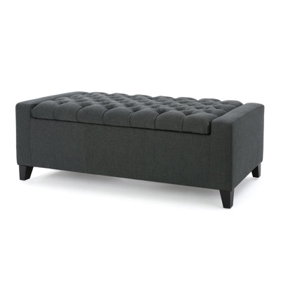 Kaiyana Upholstered Ottoman, Storage Ottoman
