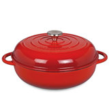 Provence Casserole, Classic Red, 11 Dia., 4.1 Qt.