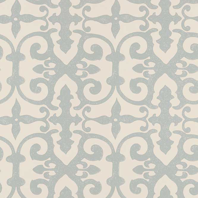 Schumacher x Veere Grenney Ferne Park Wallpaper, 3' L x 53" W, Green/Beige