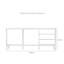 Buffet moderne avec 2 portes et 3 tiroirs-105805956-122782405