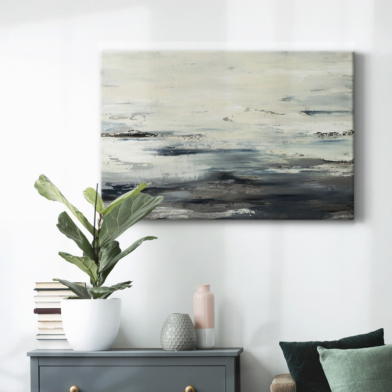 On the Stormy Seas-Gallery, toile tendue, H 8 po x l 12 po