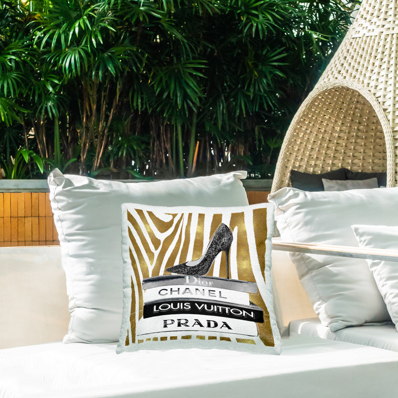 Coussin d'extérieur Stupell Industries Fashion