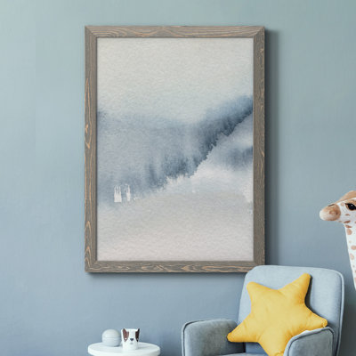 «Summer Rain II», peinture sur toile encadrée