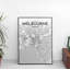 Melbourne City Map - No Frame Print-2067970078