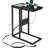C End Table With USB And Built-In Outlets Sofa Table with Charging Station for Living Room-641334771