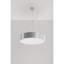 Brescia 3 - Light White Drum Pendant-50605835