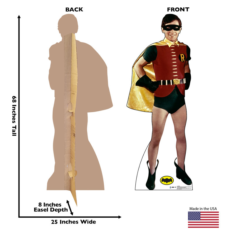 Batman 68'' Superheroes & Villains Cardboard Standup