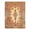 One-of-a-Kind 8'8'' X 11'9'' 1900s Wool Area Rug in
