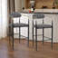Tabouret de bar 29,73 po avec repose-pieds-1703198195