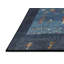 Tapis contemporain gris foncé / bleu marine Kenery-608273196