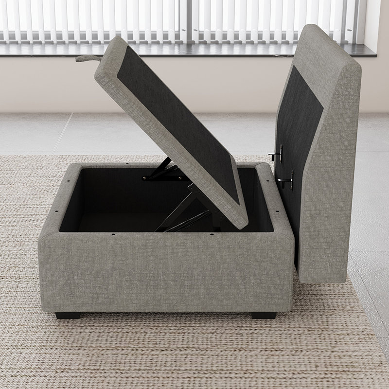 Canapé modulaire en U, Gris chenille