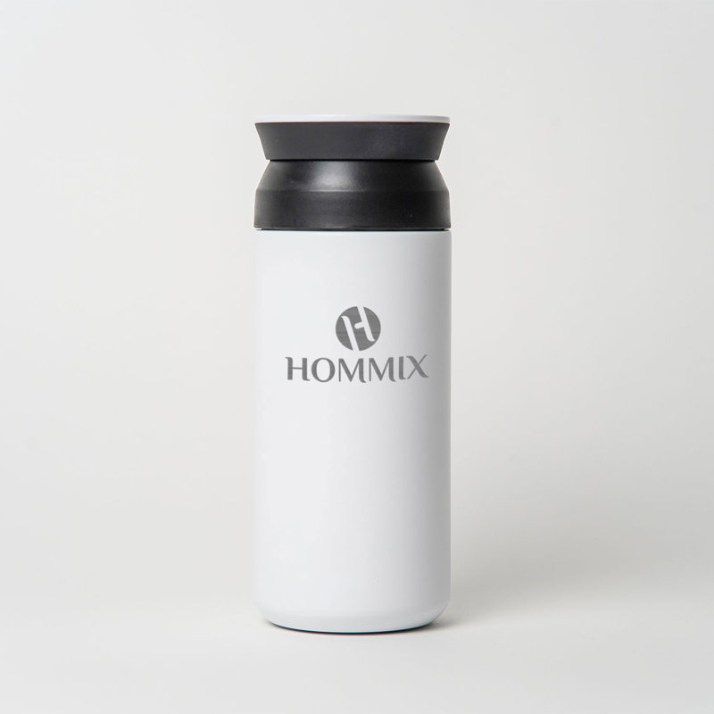 Ceramic Coated Travel Cup - White