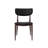 18'' H Faux Leather Upholstered Metal Side Chair-102630663