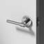  Levier de porte d'intimité Zen de style moderne dissimulé pour (lit et salle de bain) - Style minimaliste élégant en chrome-114645578