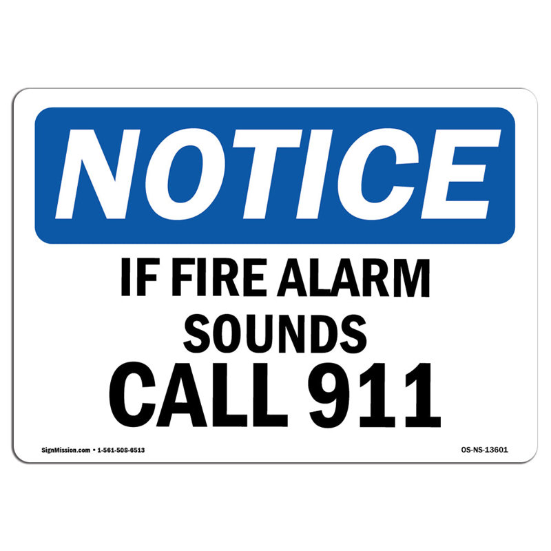 Notice Sign