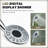 Digital Display Handheld Shower With Anti-Fingerprint Surface And Standard U.S. NPT 1/2 Thread-121696501