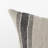 Sonia Striped Fabric Reversible Pillow Cover