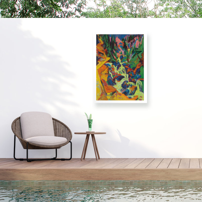 Canvas Abstract Wall Decor, 24" H x 18" W